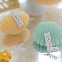 Small Shell Candles Handmade Scented Candles Aromatherapy Candle Home Decoration Shooting Background Props Party Candle