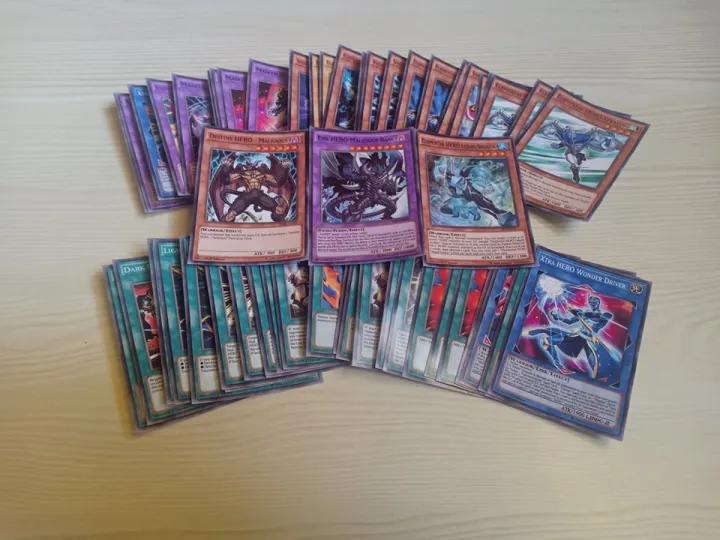 yugioh card guide legendary hero decks