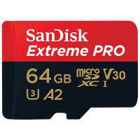 SANDISK MICRO SDXC EXTREME PRO 64GB U3 V30 A2 R200/W90 (SDSQXCU-064G-GN6MA)