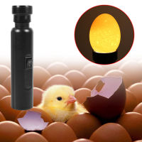 ประหยัดพลังงาน Bright Cool LED Light Egg Candler Tester Black LED Chicken Egg Candler สำหรับไก่ไข่ตรวจสอบการพัฒนาไข่