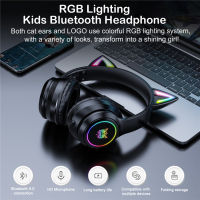 Onikuma หูฟังบลูทูธ B90 RGB,หูฟังสำหรับเล่นเกมไร้สายตัดเสียงรบกวนไมโครโฟนและไฟ LED RGB 5.0