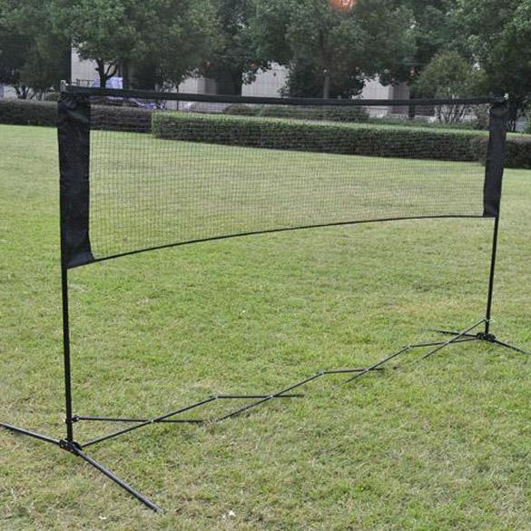 6.2M Portable Big Adjustable Foldable Badminton Mobile Net Tennis Volleyball New 