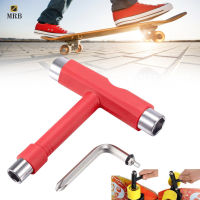 T Wrench Spanner Tool Multi-Function Skateboard Wrench for Roller Skate Skateboard