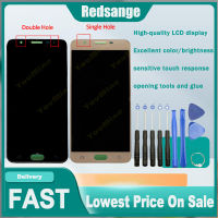 Redsange จอหน้าจอสัมผัส LCD สำหรับ Samsung Galaxy J7 Prime/On7ไพรม์พร้อมกรอบ G610 G610M G610F สำหรับ Samsung J7 Prime G610แสดงผล On7 Prime LCD