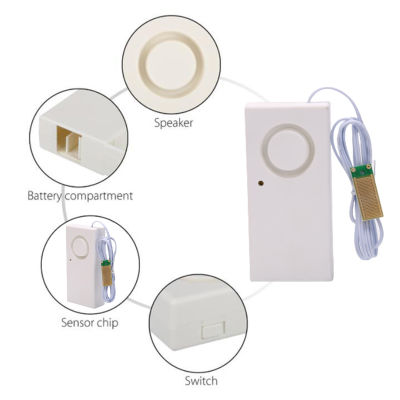 [Auto Stuffs] Water overflow SENSOR Detector 120dB ระบบสัญญาณกันขโมยน้ำระบบ Home Security