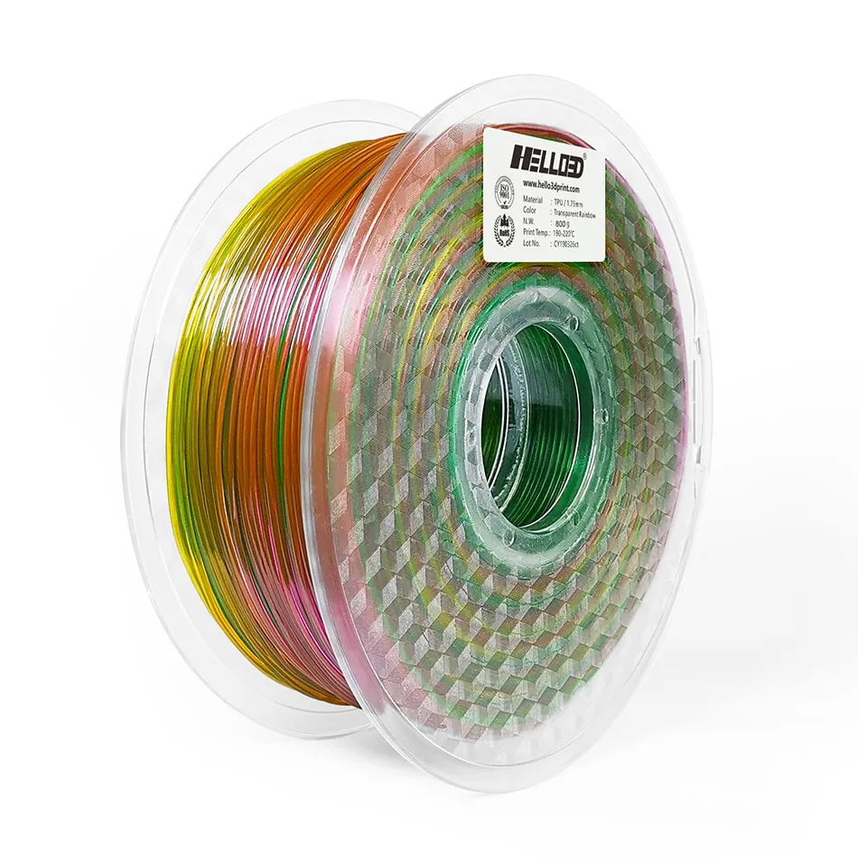 3D Printer TPU Filament 1.75mm Flexible TPU 1kg 500g 250g Plastic