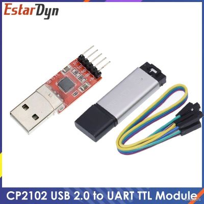 CP2102 USB 2.0 to UART TTL 5PIN Connector Module Serial Converter STC Replace FT232 CH340 PL2303 Aluminum shell CP2102 USB 2.0