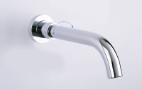 chrome or matte black Solid Bass Wall Outlet Wall Mounted Shower Spout Bath Tub Shower Mixer Faucet Spout Filler SA999