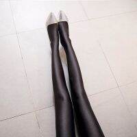 [ใหม่] Glossy Black ฤดูร้อนสูงเอวไม่มีรอยต่อผู้หญิง Leggings Plus ขนาดกางเกงออกกำลังกายสำหรับกางเกงยิมกางเกงแน่น