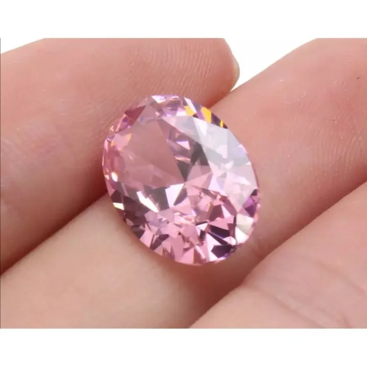 Pear Pink Topaz Gemstone, 24g, Size: 20mm at Rs 300/carat in Jaipur