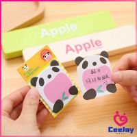 CeeJay กระดาษโน๊ต ลายการ์ตูน กระดาษโน๊ต จดบันทึก มีกาวในตัว  Mini Post  Note มีสินค้าพร้อมส่ง