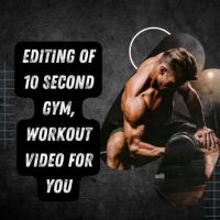 Editing of 10 Second Gym, Workout Video For you | Gym | Workout | Editing