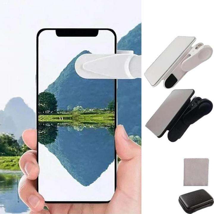 phone-camera-mirror-reflection-clip-mobile-phone-shot-clip-supplies-portable-reusable-photography-accessories-for-travel-phone-camera-robust