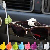 Hand shaped Rubber Holder Glasses Cable Power Cord Charging Line Self Adhesive Mini Hook Car Storag Organizer Gadget Accessory Eyewear case