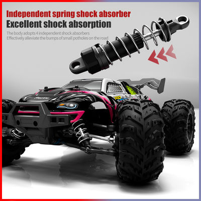 รถ Rc ปิดถนน4x4ความเร็วสูง75กิโลเมตรชั่วโมงรถควบคุมระยะไกลที่มี LED ไฟหน้า Brushless 4WD 116รถบรรทุกมอนสเตอร์ของเล่นสำหรับเด็กผู้ชายของขวัญ