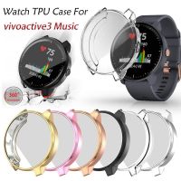 2023 เคสป้องกัน สําหรับ Garmin Vivoactive 3 Music Cover TPU กันชน พร้อมตัวป้องกันหน้าจอ สําหรับ Garmin Vivoactive 3 Smart Watch อุปกรณ์เสริมกันกระแทก