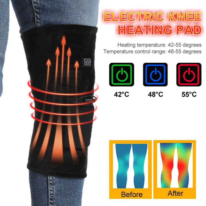 MC[In stock] Electric Knee Heating Pad USB Thermal Therapy Heated