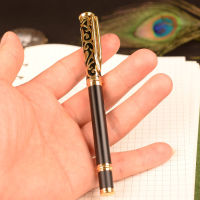 ปากกากล่องของขวัญปากกาโลหะธุรกิจปากกาเซ็นชื่อปากกาทองเหลืองของขวัญปากกามุกปากกาการเรียนรู้ FdhfyjtFXBFNGG
