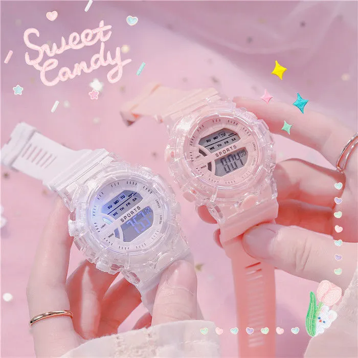 Women Casual Rubber Teens Date Waterproof Electronic Wrisch Alarm Clocks Sports Watches Led Digital Watch Without Bracelet Lazada Women Casual Rubber Teens Date, Sports Alarm Clocks