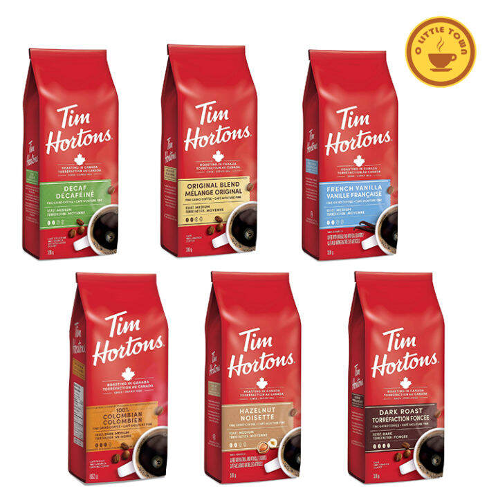 Tim Hortons Fine Grind Coffee, Choose From 6 Flavors, 300grams per pack ...