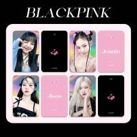 4PCS/set BLACKPINK LOMO card Jisoo Rose Jennie Lisa photocard photo collection