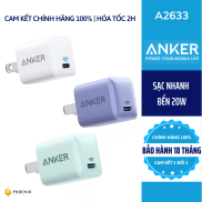 Củ sạc nhanh Anker A2633 PowerPort III Nano 20W USB-C