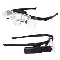 2021Eyewear Magnifier Led Lights Lamp Repair Loupe 1.52.02.53.54.04.5x Magnifying Glasses For Reading Watchmaker Jewelers