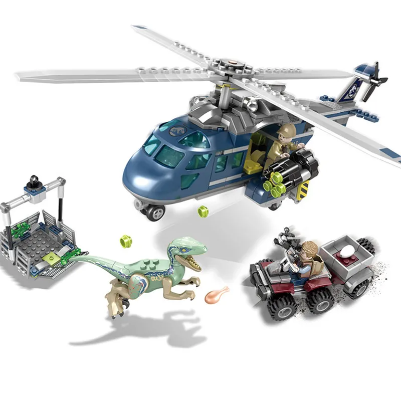 jurassic world helicopter toy