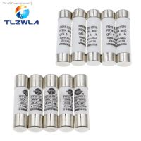 ∏♞✗ 5PCS 10x38 Fast blow Ceramic Fuse 10X38MM Fuse 380V 500V 0.5A 1A 2A 3A 4A 5A 6A 8A 10A 16A 20A 25A 32A 40A RO15 RT18 RT14