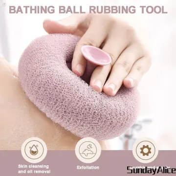 Soft Exfoliating Bath Sponge,Exfoliator Dead Skin Remove,3D Bath Sponges  Shower Brush,Body Scrubber Shower Sponges Reusable Scrub for Adults and