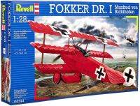 พลาสติก โมเดล ประกอบ revell สเกล1/28 FOKKER DR.I - MANFRED VON RICHTHOFEN