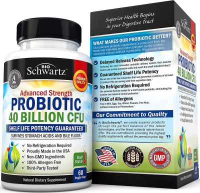 Probiotic 40 billion การขับถ่าย สุขภาพลำไส้