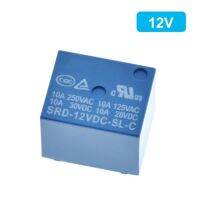 10pcs TZT DC 5V 12V SONGLE Power Relay SRD-05VDC-SL-C PCB Type SRD-12VDC-SL-C PCB Type