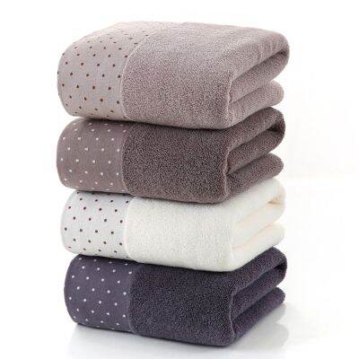 【jw】♧  Large Cotton Shower Thick Hotel Adults Kids  Toalha de banho