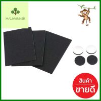 สักหลาดเหลี่ยม SCOTCH 100x150 MM สีดำ 3ชิ้นFLOOR CARE PADS SCOTCH SQUARE 100X150MM BLACK 3EA **ทักแชทได้ค่ะ ยินดีบริการ**