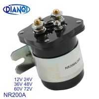 Nr200 Dianqi สำหรับใช้ในรถมอเตอร์ไซค์ไฟฟ้าปลอดภัยคุณภาพสูงสะดวก12V 24V 36V 48V 60V 72V 200a Dc คอนแทคเตอร์1no