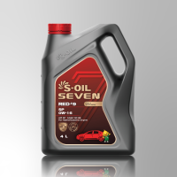 น้ำมันเครื่อง S-Oil7 Red#9 SP 0W-16 ขนาด 4 ลิตร ฟรี S-Oil Clean ขนาด 4 ลิตร