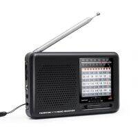 Portable Radio FM MW SW 1-7 9 bands Shortwave Radio Receiver Mini Wireless Pocket Radio Speaker For Elderly radio portatil am fm