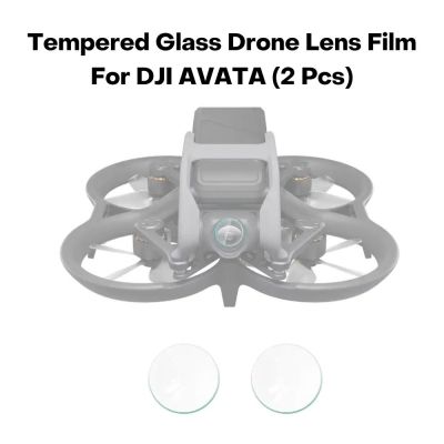 ฟิล์มกันรอย  PULUZ DJI Avata 2 pcs Tempered Glass Drone Lens Film (Transparent)