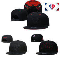 The new 2022 Chicago buls hat fashion joker flat hat embroidery adjustable basketball cap