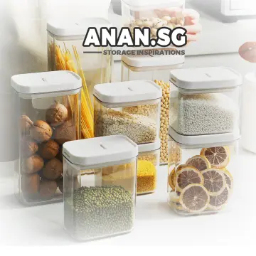 Food Grain Storage Container Large Capacity 5-grid Rice Dispenser, 360  Rotating Food Dispenser Measuring Cylinder With Lid Moisture Resistant  Househo