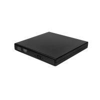 ยูนิเวอร์แซรถ USB 2.0แบบพกพาภายนอกความเร็วสูง CD-ROM เครื่องเล่นดีวีดีไดรฟ์รถแผ่นสนับสนุนสำหรับแล็ปท็อปพีซี