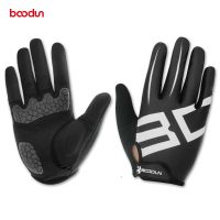 hotx【DT】 Boodun Men Cycling Gloves Gel Motocycle MTB Road Riding Mittens Gants guantes luva ciclismo