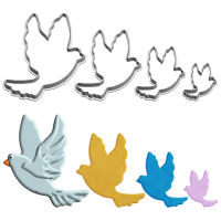 นกเค้กบิสกิตแม่พิมพ์พลาสติก 3D Peace Dove รูปเค้กตกแต่ง Pastry Fondant Cookie CUTTER เครื่องมือโดยตรงขาย-gnxfnxfhnxfnxff