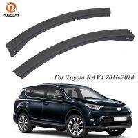 ☃ที่ป้องกันคิ้วปั้นล้อหน้าสำหรับ RAV4 (XA40) 2016 2017 52113-0R060แถบยางป้องกัน