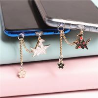 Cute Dust Plug Charm Kawaii Charge Port Plug For iPhone Thousand Paper Cranes Phone Anti Dust Cap 3.5MM Jack Type C Stopper