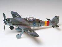 Tamiya โมเดล61041 Perakitan 1/48โมเดล D-9 Fw190 Skala Focke-Wulf โมเดล Pesawat Tempur Untuk รุ่น Militer Koleksi Hobi Mainan DIY