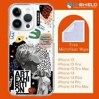 HI-SHIELD Stylish เคสใสกันกระแทก iPhone รุ่น Greek1 [เคส iPhone15][เคส iPhone14][เคส iPhone13]