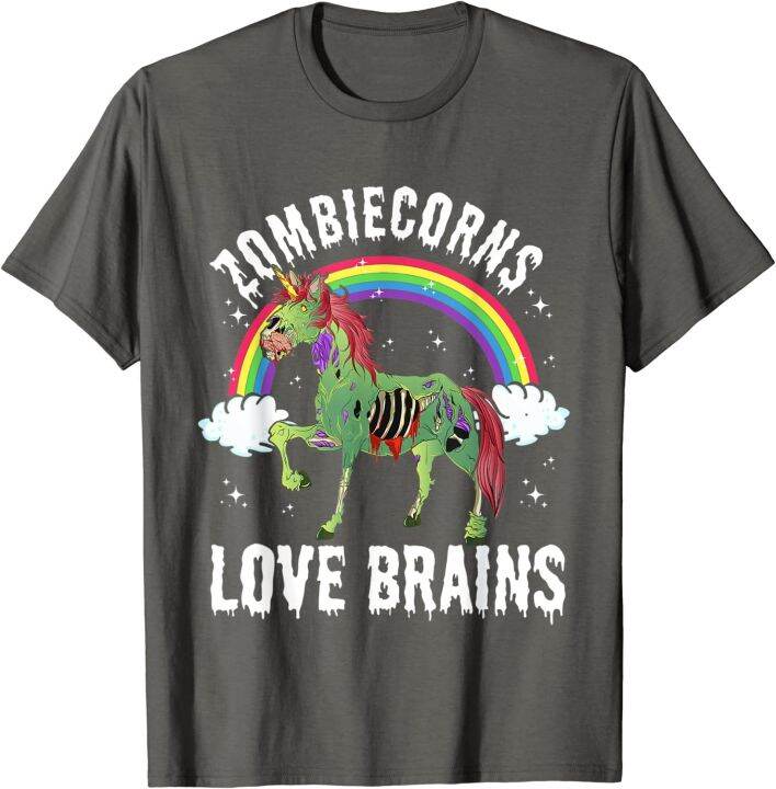 zombiecorns-love-brains-zombie-unicorn-rainbow-halloween-t-shirt-cotton-men-top-t-shirts-custom-t-shirt-popular-simple-style