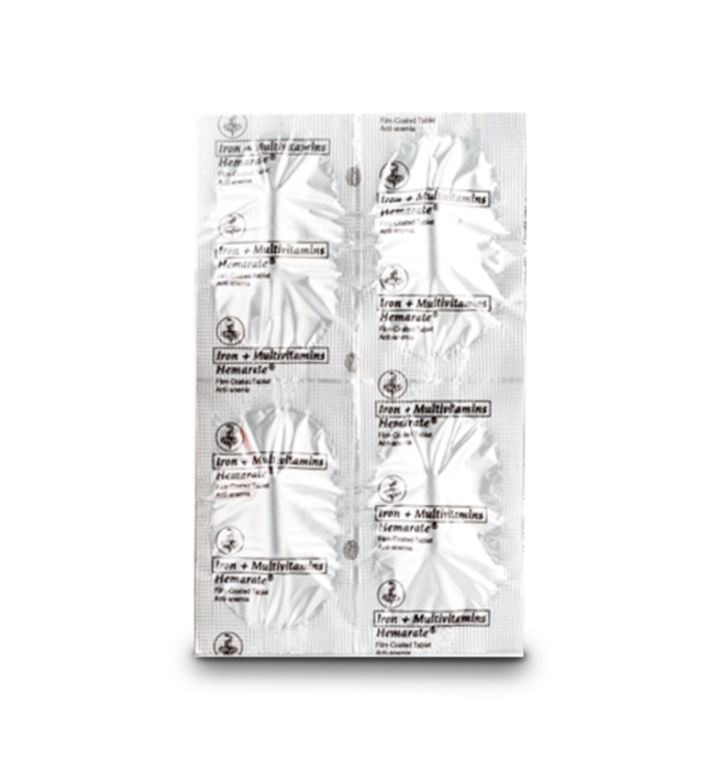 Hemarate 4 Tablets Iron + Multivitamins Lazada PH